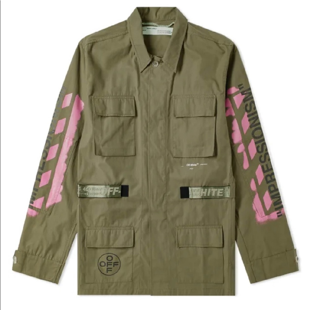 Off-White Diagonal Arrows Field Jacket - image 1